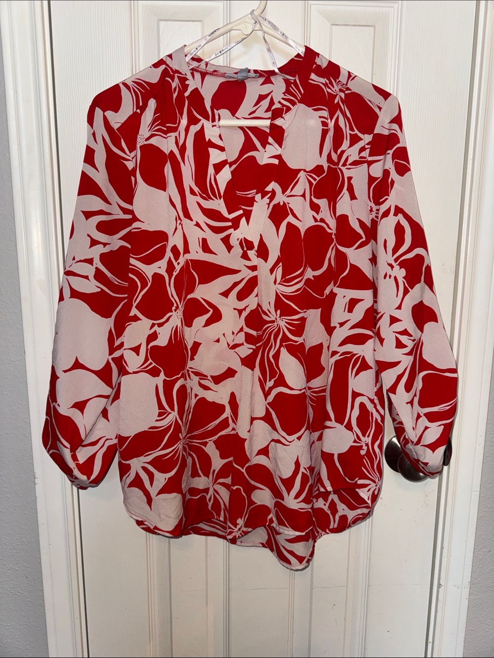Floral and Ivy long sleeve blouse